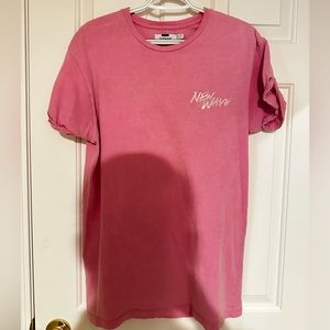 Topman Cuffed T-Shirt